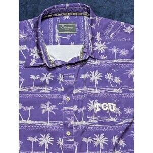 Chiliwear TCU Hawaiian Tropical Button Shirt XXL 2XL